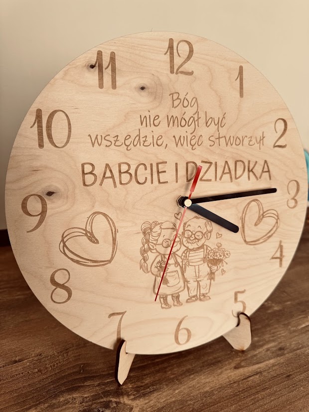 Zegar na Dzień Babci i Dziadka - obrazek 3