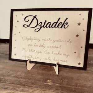 Tabliczka dla Dziadka