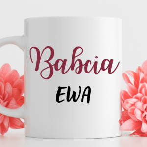 Kubek dla Babci z IMIENIEM